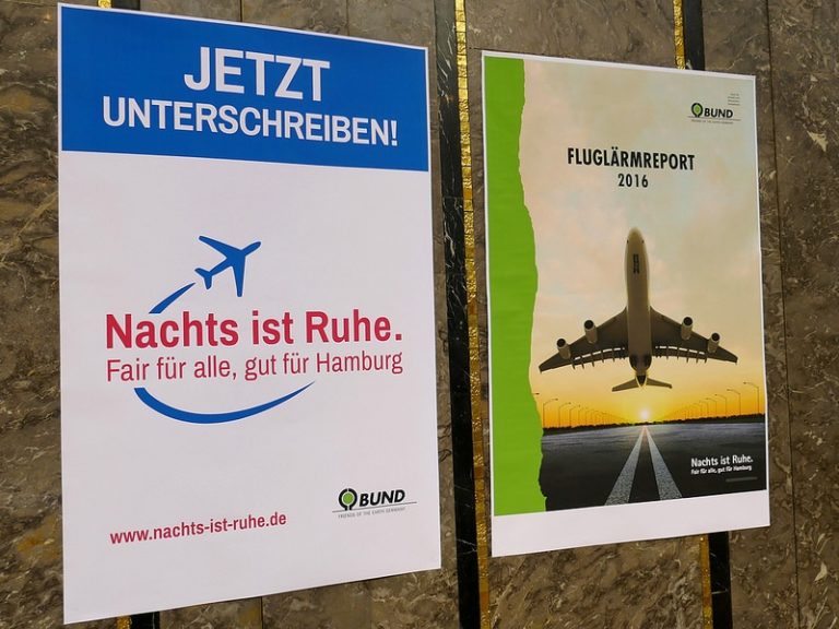 BUND Hamburg bekräftigt Forderung nach konsequenten Nachtflugverbot