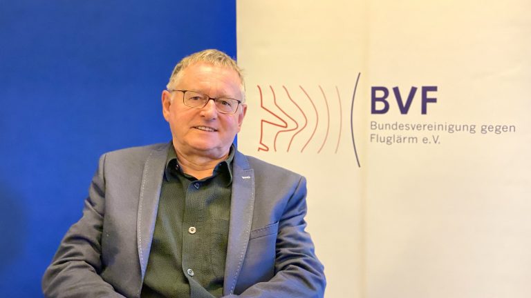 Wachwechsel bei der Bundesvereinigung gegen Fluglärm (BVF) / Werner Kindsmüller ist der neue Präsident der BVF