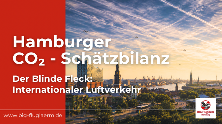Hamburger CO₂-Schätzbilanz: Luftverkehr darf kein blinder Fleck der Klimapolitik bleiben
